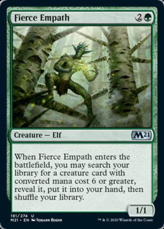 Fierce Empath [Core Set 2021] | Cracking-Singles
