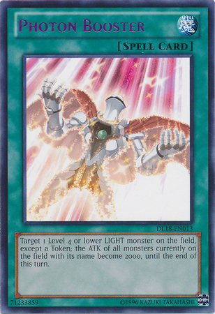 Photon Booster (Purple) [DL18-EN013] Rare | Cracking-Singles