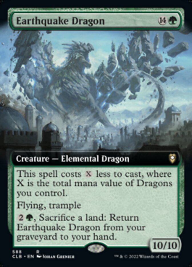 Earthquake Dragon (Extended Art) [Commander Legends: Battle for Baldur's Gate] | Cracking-Singles