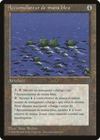 Blue Mana Battery (French) - "Accumulateur de mana bleu" [Renaissance] | Cracking-Singles