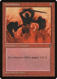 Immolation (French) [Renaissance] | Cracking-Singles