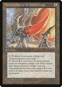 Red Mana Battery (French) - "Accumulateur de mana rogue" [Renaissance] | Cracking-Singles