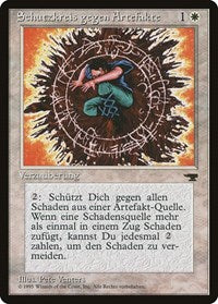 Circle of Protection: Artifacts (German) - "Schutzkreis gegen Artefakte" [Renaissance] | Cracking-Singles