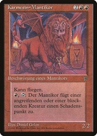 Crimson Manticore (German) - "Karmesin-Mantikor" [Renaissance] | Cracking-Singles