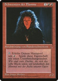 Sisters of the Flame (German) - "Schwestern der Flamme" [Renaissance] | Cracking-Singles