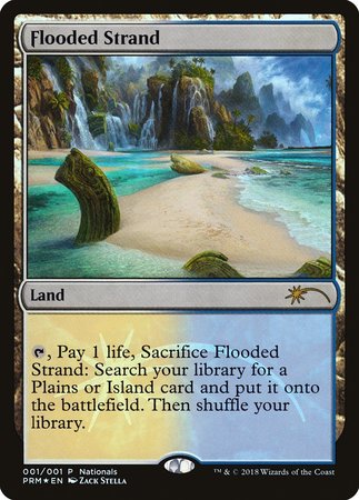 Flooded Strand [Nationals Promos] | Cracking-Singles