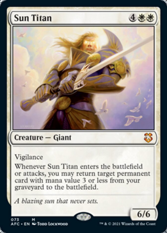 Sun Titan [Dungeons & Dragons: Adventures in the Forgotten Realms Commander] | Cracking-Singles