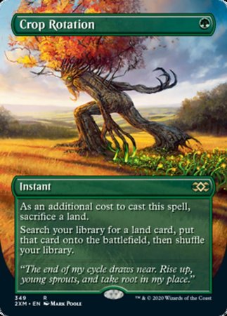 Crop Rotation (Borderless) [Double Masters] | Cracking-Singles