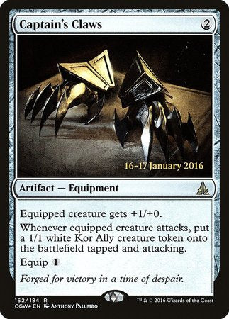 Captain's Claws [Oath of the Gatewatch Promos] | Cracking-Singles