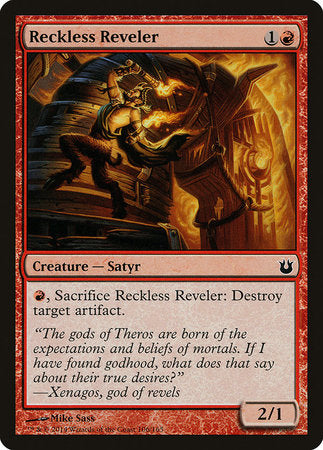 Reckless Reveler [Born of the Gods] | Cracking-Singles