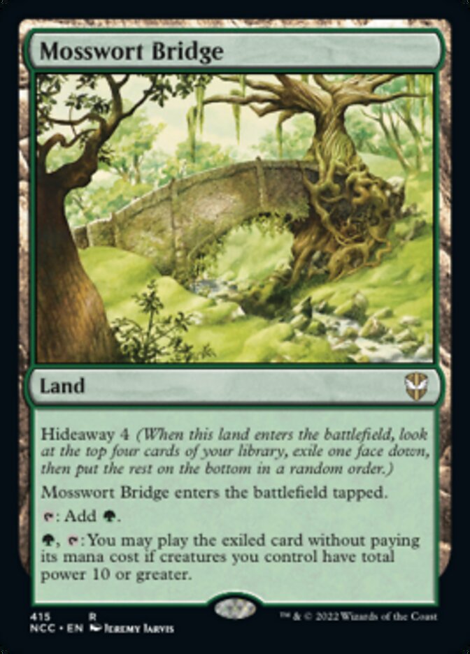 Mosswort Bridge [Streets of New Capenna Commander] | Cracking-Singles