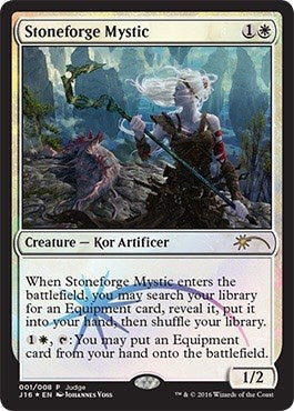 Stoneforge Mystic [Judge Promos] | Cracking-Singles