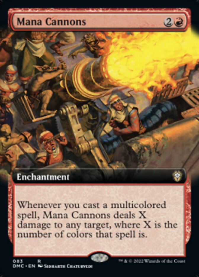 Mana Cannons (Extended Art) [Dominaria United Commander] | Cracking-Singles