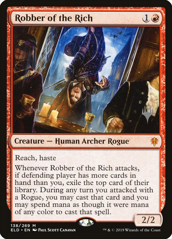 Robber of the Rich (Promo Pack) [Throne of Eldraine Promos] | Cracking-Singles
