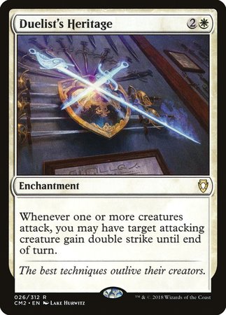 Duelist's Heritage [Commander Anthology Volume II] | Cracking-Singles