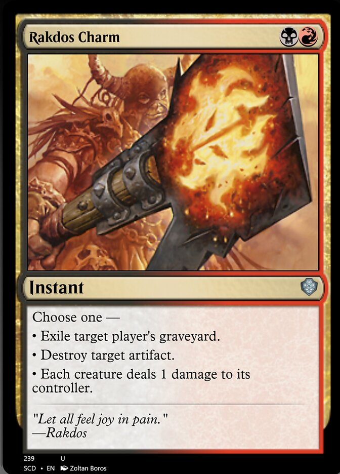 Rakdos Charm [Starter Commander Decks] | Cracking-Singles