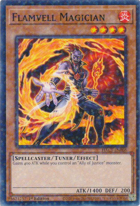 Flamvell Magician (Duel Terminal) [HAC1-EN066] Common | Cracking-Singles