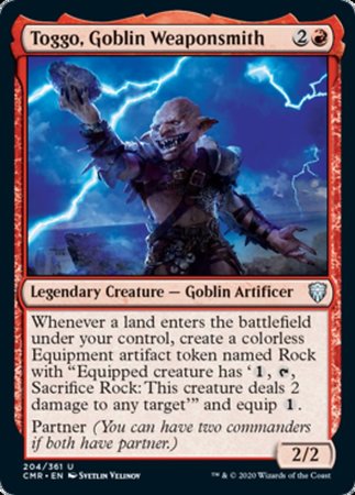 Toggo, Goblin Weaponsmith [Commander Legends] | Cracking-Singles