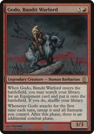 Godo, Bandit Warlord (Commander's Arsenal) [Commander's Arsenal Oversized] | Cracking-Singles