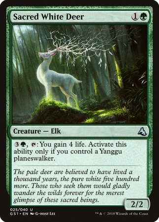 Sacred White Deer [Global Series Jiang Yanggu & Mu Yanling] | Cracking-Singles
