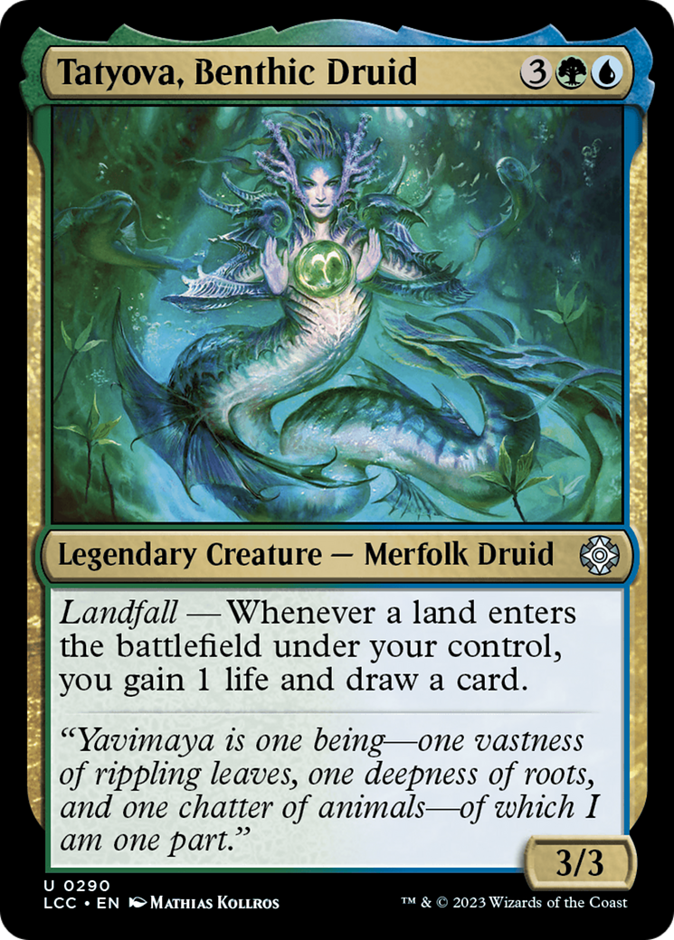 Tatyova, Benthic Druid [The Lost Caverns of Ixalan Commander] | Cracking-Singles