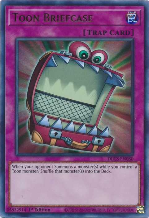 Toon Briefcase (Green) [DLCS-EN080] Ultra Rare | Cracking-Singles