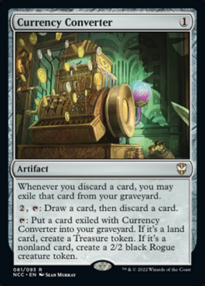 Currency Converter [Streets of New Capenna Commander] | Cracking-Singles