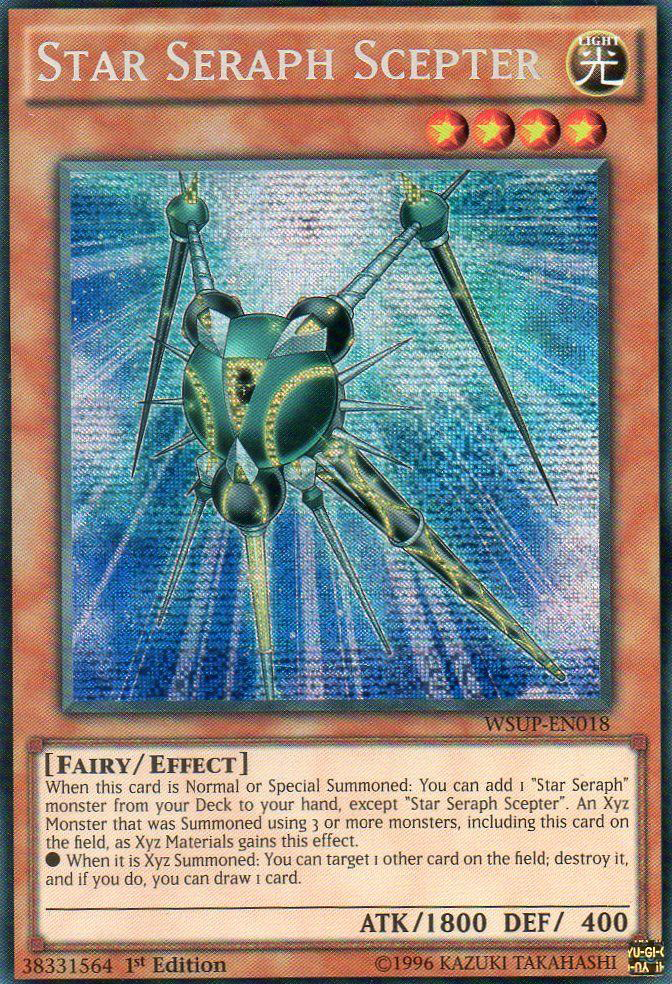 Star Seraph Scepter [WSUP-EN018] Secret Rare | Cracking-Singles
