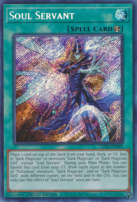 Soul Servant [LDS3-EN095] Secret Rare | Cracking-Singles
