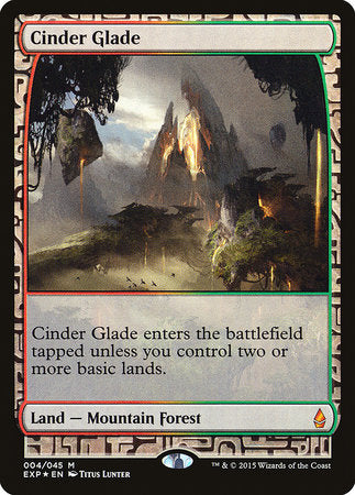 Cinder Glade [Zendikar Expeditions] | Cracking-Singles