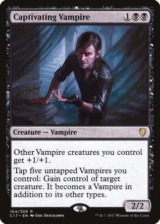 Captivating Vampire [Commander 2017] | Cracking-Singles