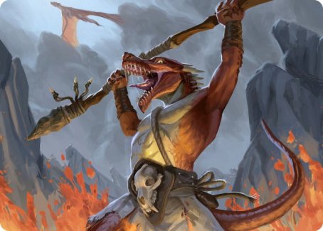 Kobold Art Card [Dungeons & Dragons: Adventures in the Forgotten Realms Art Series] | Cracking-Singles
