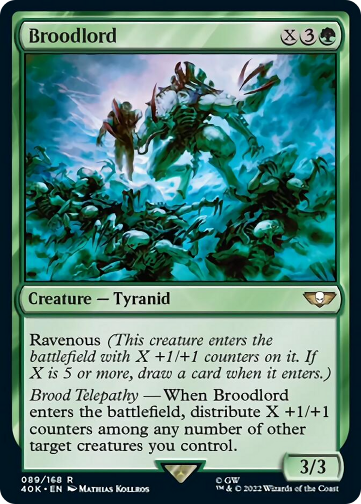 Broodlord (Surge Foil) [Universes Beyond: Warhammer 40,000] | Cracking-Singles