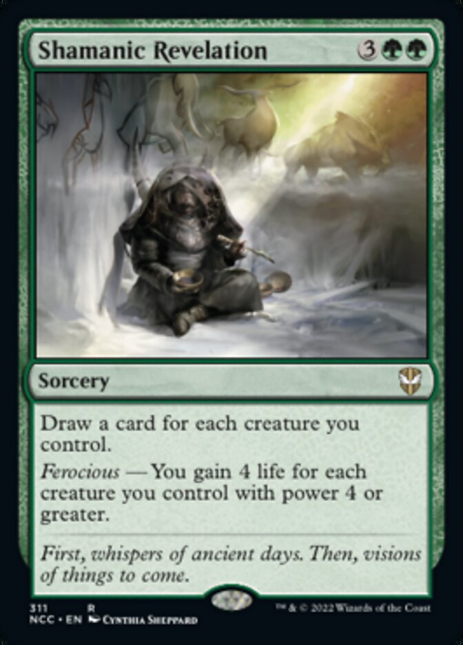 Shamanic Revelation [Streets of New Capenna Commander] | Cracking-Singles