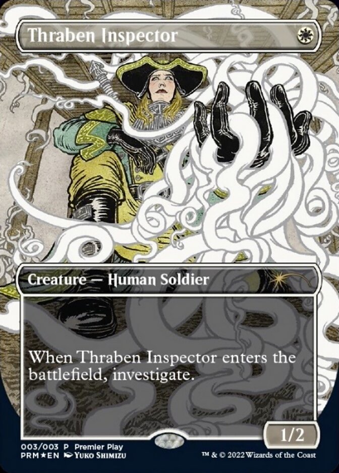 Thraben Inspector (Borderless Alternate-Art) [Regional Championship Qualifiers 2022] | Cracking-Singles
