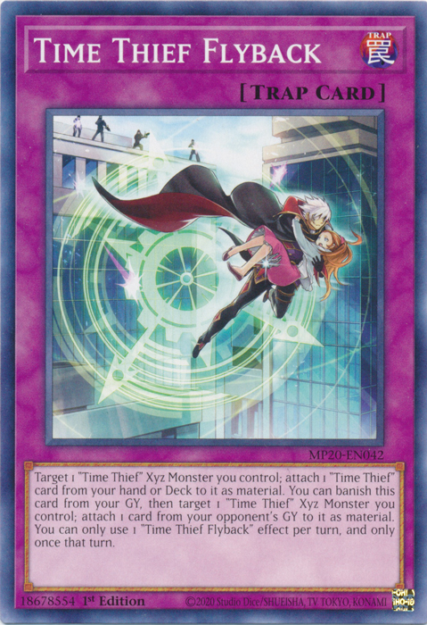 Time Thief Flyback [MP20-EN042] Common | Cracking-Singles
