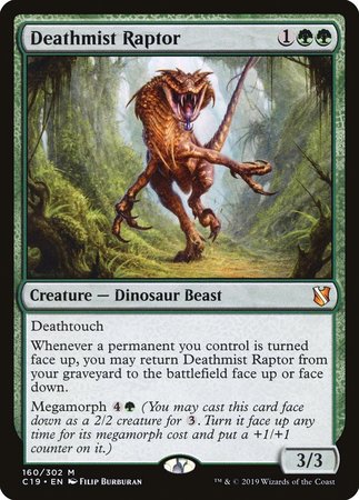 Deathmist Raptor [Commander 2019] | Cracking-Singles