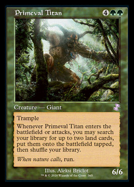 Primeval Titan (Timeshifted) [Time Spiral Remastered] | Cracking-Singles