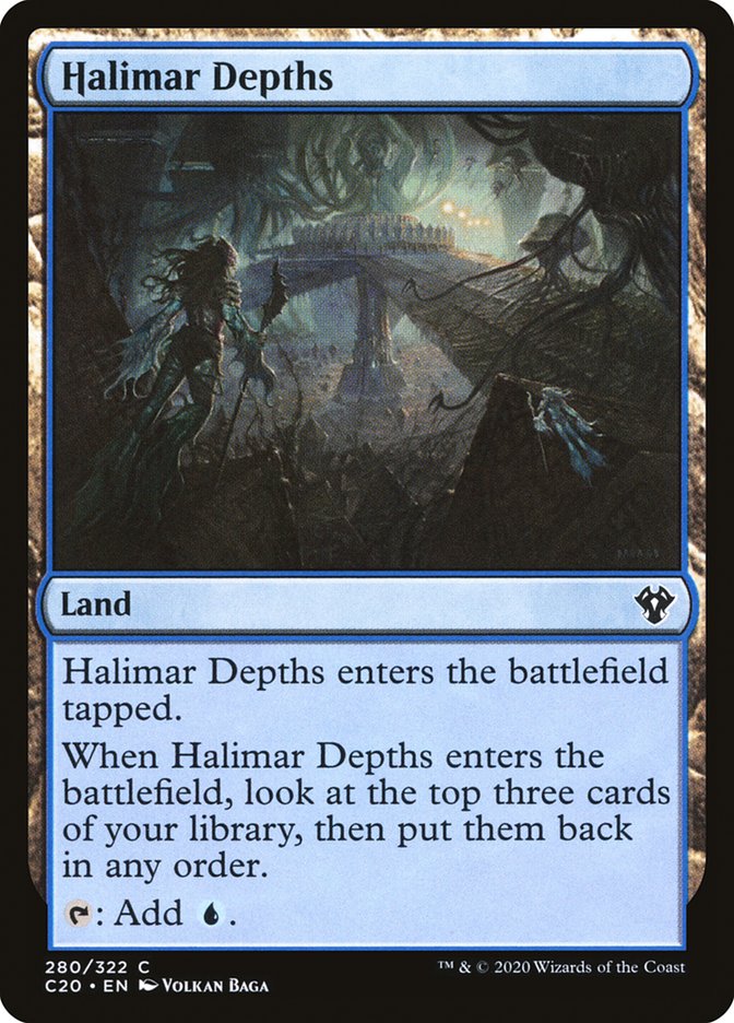 Halimar Depths [Commander 2020] | Cracking-Singles