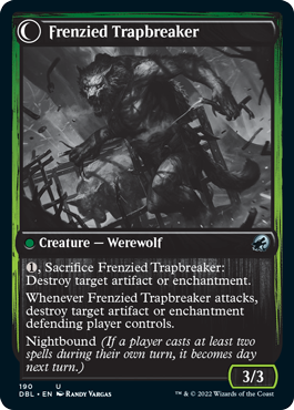 Outland Liberator // Frenzied Trapbreaker [Innistrad: Double Feature] | Cracking-Singles