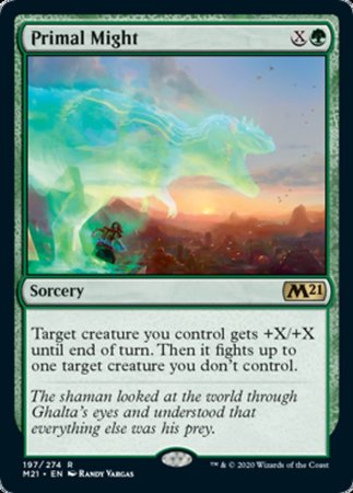 Primal Might [Core Set 2021] | Cracking-Singles