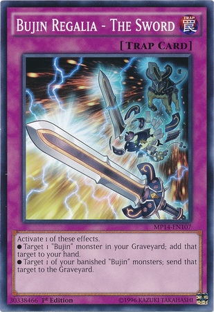 Bujin Regalia - The Sword [MP14-EN107] Common | Cracking-Singles