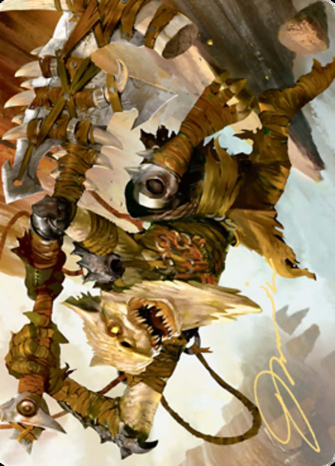Teeterpeak Ambusher Art Card [Zendikar Rising Art Series] | Cracking-Singles