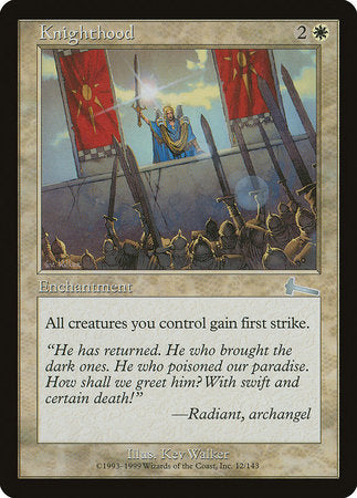 Knighthood [Urza's Legacy] | Cracking-Singles