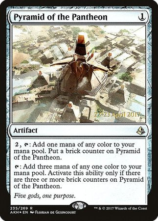 Pyramid of the Pantheon [Amonkhet Prerelease Promos] | Cracking-Singles
