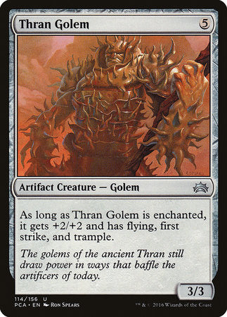 Thran Golem [Planechase Anthology] | Cracking-Singles
