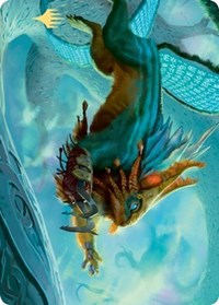 Toski, Bearer of Secrets Art Card (Gold-Stamped Signature) [Kaldheim: Art Series] | Cracking-Singles