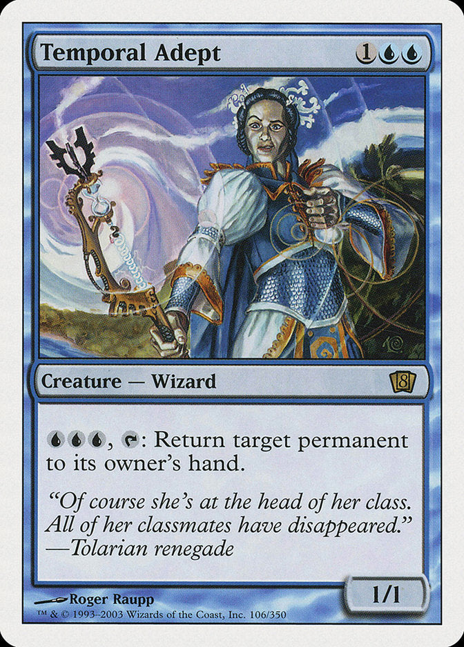 Temporal Adept [Eighth Edition] | Cracking-Singles