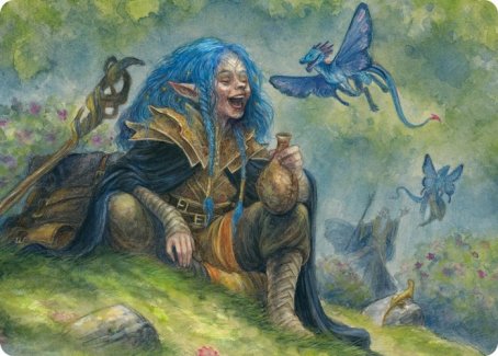 Feywild Trickster Art Card [Dungeons & Dragons: Adventures in the Forgotten Realms Art Series] | Cracking-Singles
