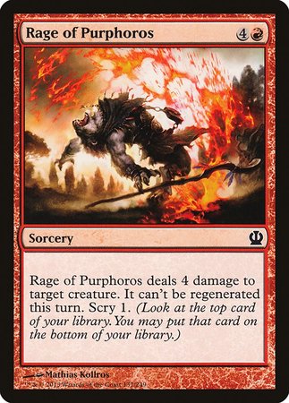 Rage of Purphoros [Theros] | Cracking-Singles